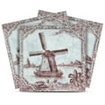 thumbnail image 1 of Mi Alma Vinyl Backsplash Decor - Gray Windmill Peel & Stick Tiles 6x6, 1 of 11