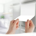 thumbnail image 1 of Mi Alma White Solid Color Peel & Stick Vinyl Backsplash Tiles 5x5, 24 pcs, 1 of 12