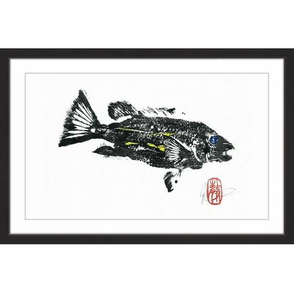 "Mi Amigo" Framed Painting Print