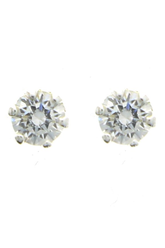 925 Sterling Silver Stud-Earrings Silver