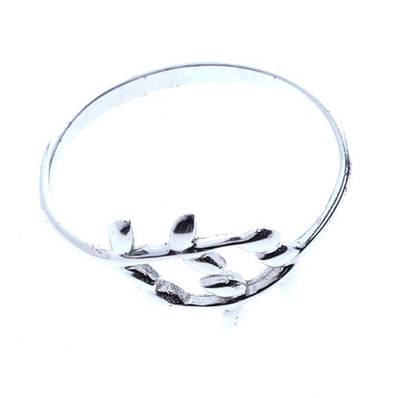 Mi Amore 931 Sterling Silver Sized-Ring Silver Size 6.00