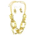 thumbnail image 1 of Mi Amore Adjustable Necklace-Earring-Set Gold-Tone, 1 of 3
