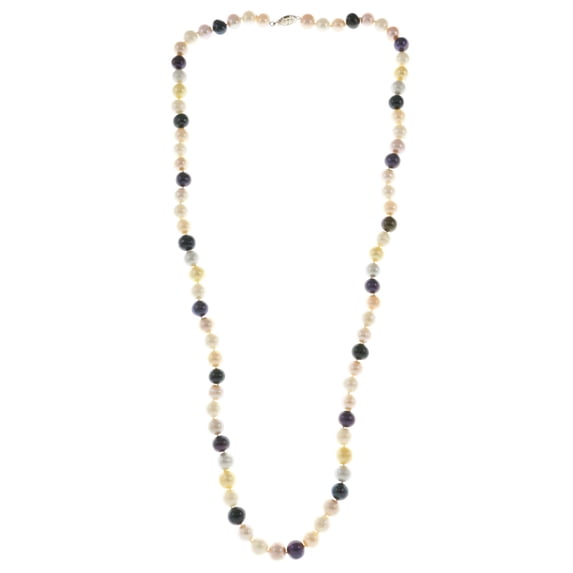 Mi Amore Beaded-Necklace Multicolor/Silver-Tone