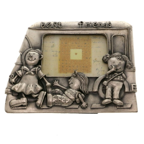 Mi Amore Best Friends Picture-Frame Pewter