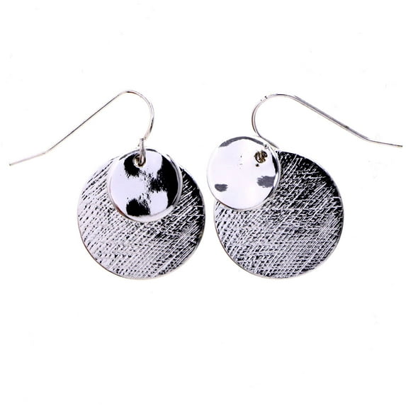 Mi Amore Boho Dangle-Earrings Silver-Tone