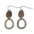 thumbnail image 1 of Mi Amore Crystal Accents Drop-Dangle-Earrings Bronze-Tone, 1 of 2