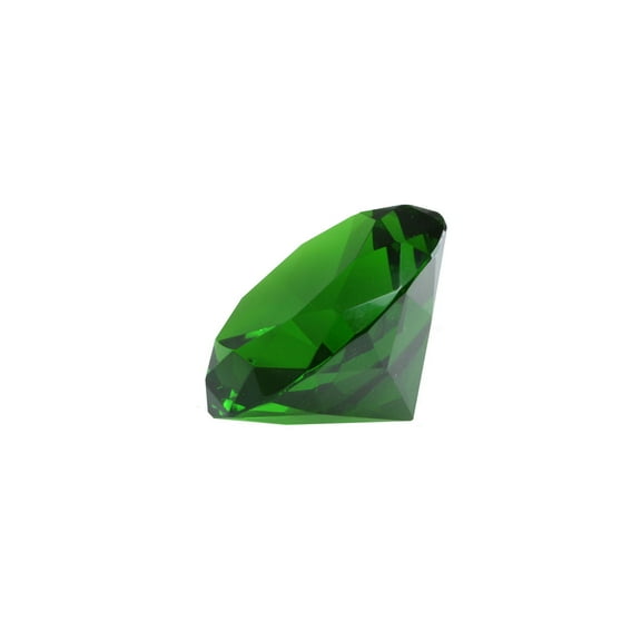 Mi Amore Crystal Jewel Shaped Decorative-Paper-Weight Green