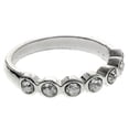 thumbnail image 1 of Mi Amore Crystal Sized-Ring Silver-Tone Size 10.00, 1 of 2