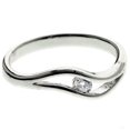 thumbnail image 1 of Mi Amore Cubic-Zirconia Sized-Ring Silver-Tone Size 9.00, 1 of 2
