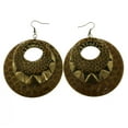 thumbnail image 1 of Mi Amore Dangle-Earrings Bronze-Tone/Tan, 1 of 4