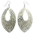 thumbnail image 1 of Mi Amore Dangle-Earrings Green/White, 1 of 2