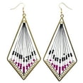 thumbnail image 1 of Mi Amore Dangle-Earrings Multicolor/Gold-Tone, 1 of 2