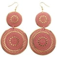 thumbnail image 1 of Mi Amore Dangle-Earrings Pink/Gold-Tone, 1 of 2