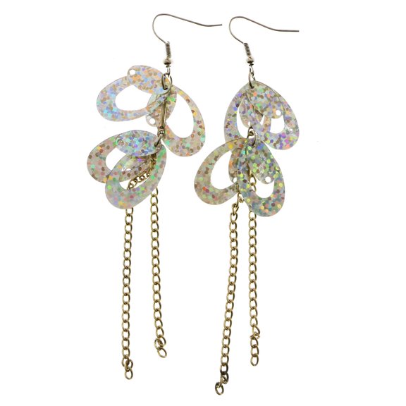 Mi Amore Dangle-Earrings Silver-Tone