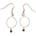 thumbnail image 1 of Mi Amore Delicate Dangle-Earrings Bronze-Tone/Clear, 1 of 2