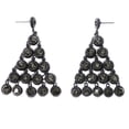 thumbnail image 1 of Mi Amore Drop-Dangle-Earrings Black, 1 of 2