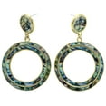 thumbnail image 1 of Mi Amore Drop-Dangle-Earrings Green/Gold-Tone, 1 of 2