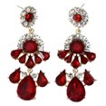 thumbnail image 1 of Mi Amore Drop-Dangle-Earrings Red/Gold-Tone, 1 of 2