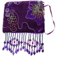 thumbnail image 1 of Mi Amore Floral Design Coin Purse Purple/Multicolor, 1 of 2