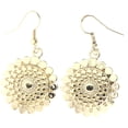 thumbnail image 1 of Mi Amore Flower Dangle-Earrings Gold-Tone, 1 of 2