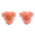 thumbnail image 1 of Mi Amore Flower Stud-Earrings Pink, 1 of 2