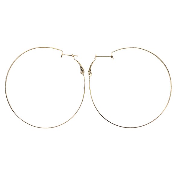 Mi Amore Glitter Hoop-Earrings Gold-Tone/Silver-Tone