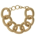 thumbnail image 1 of Mi Amore Gold-Tone Chain-Link Design Bracelet For Women TMB208, 1 of 1