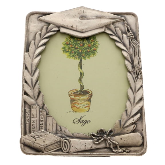 Mi Amore Graduate Picture-Frame Pewter