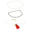 thumbnail image 1 of Mi Amore Heart Multiple-Necklace-Set Gold-Tone/Red, 1 of 6