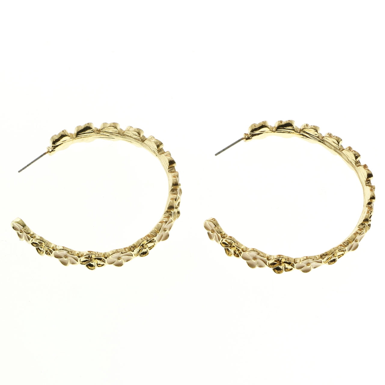 Amore hoop earrings