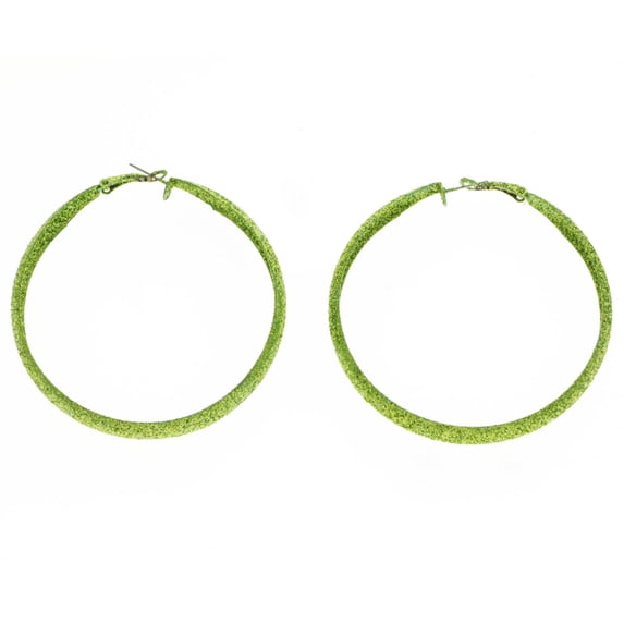 Mi Amore Hoop-Earrings Green