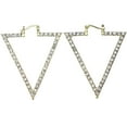 thumbnail image 1 of Mi Amore Hoop-Earrings Silver-Tone/Gold-Tone, 1 of 2
