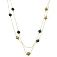thumbnail image 1 of Mi Amore Long-Necklace Gold-Tone/Blue, 1 of 4