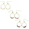 thumbnail image 1 of Mi Amore Multiple-Earring-Set Gold-Tone/Pink, 1 of 2