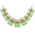 thumbnail image 1 of Mi Amore Necklace-Earring-Set Gold-Tone/Green, 1 of 3