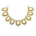 thumbnail image 1 of Mi Amore Necklace-Earring-Set Gold-Tone/Green, 1 of 3