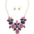 thumbnail image 1 of Mi Amore Necklace-Earring-Set Multicolor/Gold-Tone, 1 of 3
