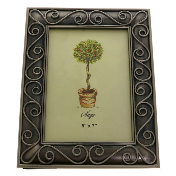Mi Amore Picture-Frame Pewter