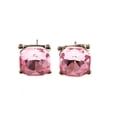 thumbnail image 1 of Mi Amore Post-Earrings Silver-Tone/Pink, 1 of 4
