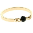 thumbnail image 1 of Mi Amore Sized-Ring Gold-Tone/Black Size 7.00, 1 of 2