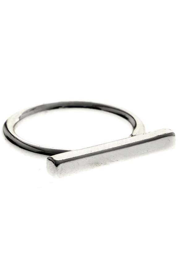 Sized-Ring Silver-Tone Size 9.00