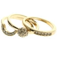 thumbnail image 1 of Mi Amore Stackable Crystal Multiple-Ring-Set Gold-Tone Size 8.00, 1 of 2
