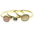 thumbnail image 1 of Mi Amore Stackable  Crystal Multiple-Ring-Set Gold-Tone Size 9.00, 1 of 2