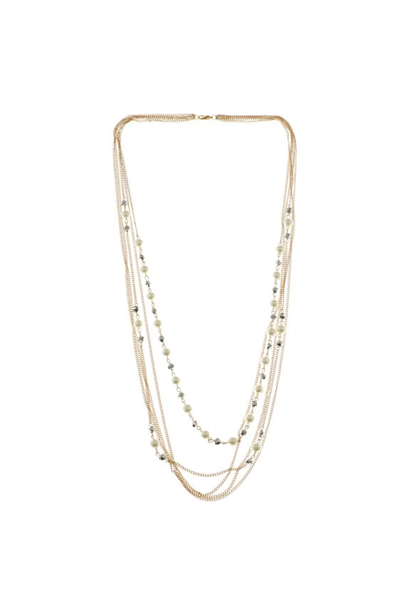 Statement-Necklace Multicolor/Gold-Tone