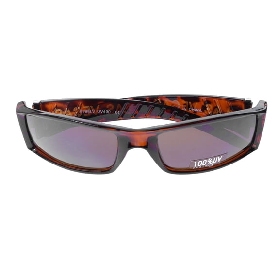 Mi Amore UV protection Las Vegas logo Sport-Sunglasses Tortoise-Shell & Brown