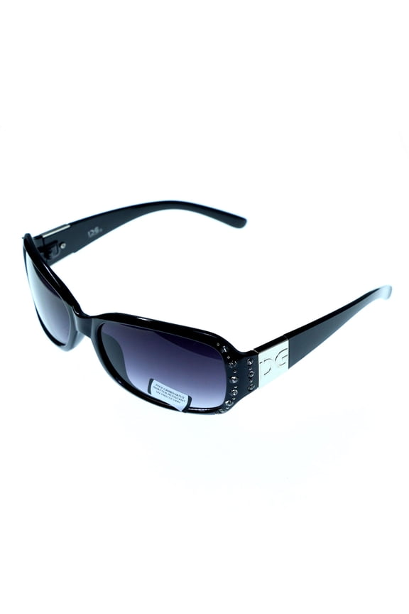 UV protection Shatter Resistant Poly carbonate Goggle-Sunglasses Black Frame & Purple Lens