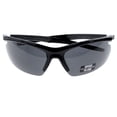 thumbnail image 1 of Mi Amore UV protection Shatter resistant Polycarbonate Semi-Rimless-Sunglasses Black & Gray, 1 of 2