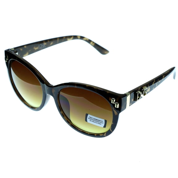 Mi Amore UV protection Shatter resistant Vintage Style Sunglasses Tortoise-Shell & Brown