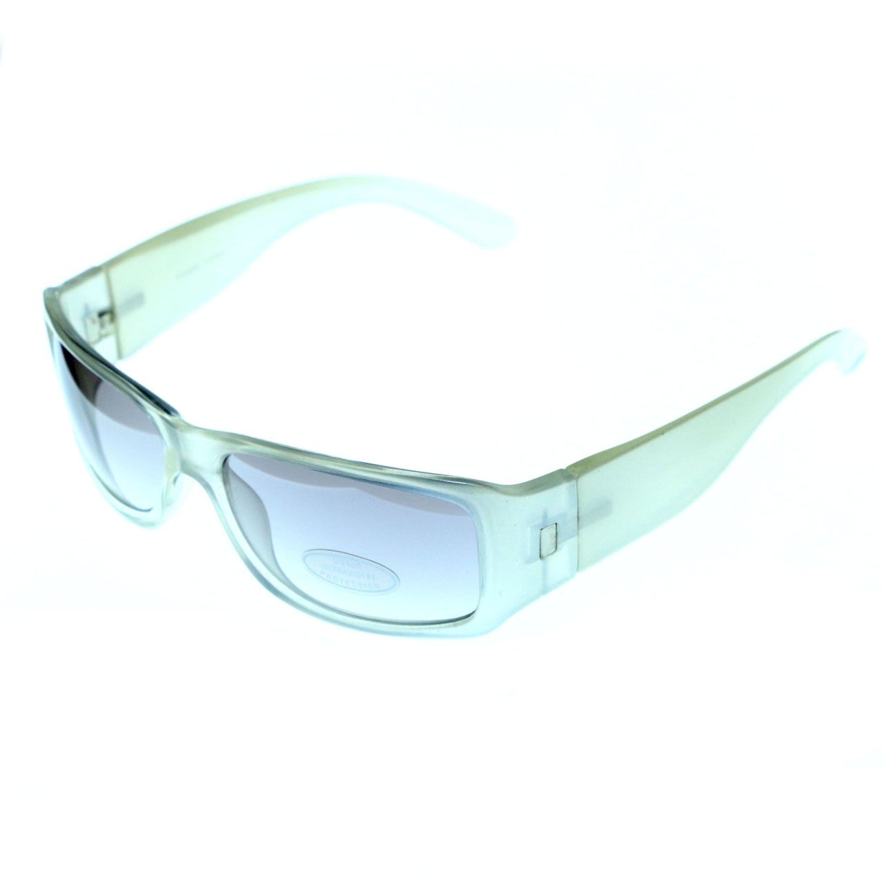 Mi Amore UV protection Sport-Sunglasses White Frame/Gray Lens - image 1 of 2