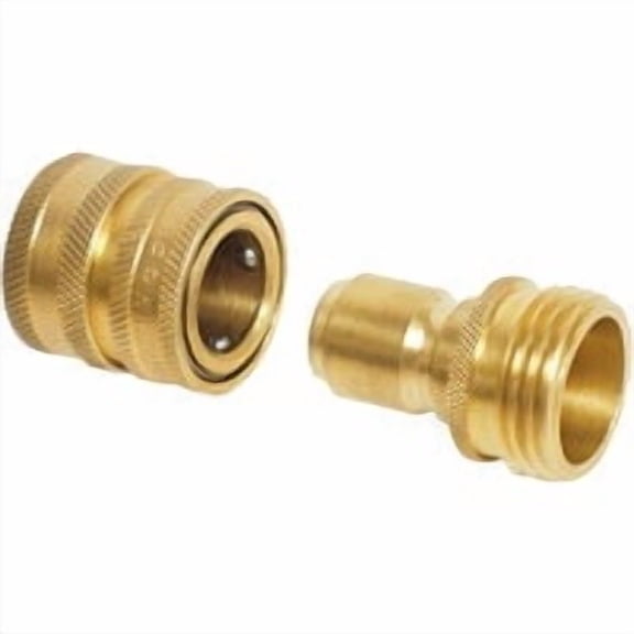 Mi Conveyance Solutions (formerly Apache) Apache Garden Hose Quick Connect Connector Set - Pack of 3 Pro Bulk Pack
